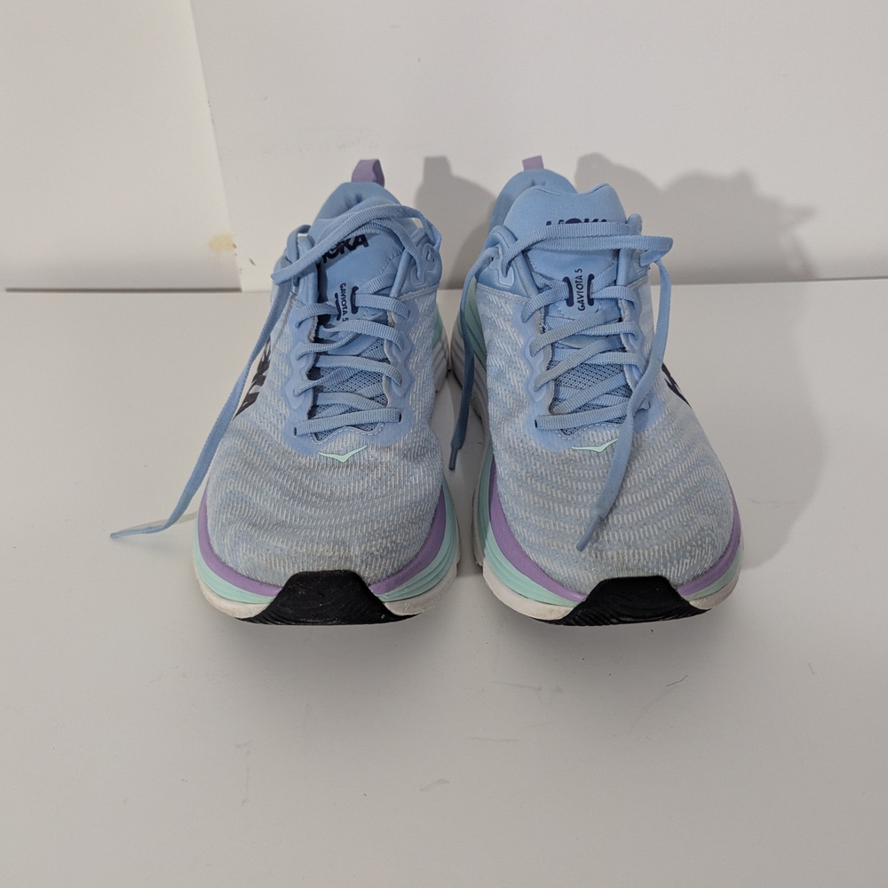 HOKA Gaviota 5 Women's Light Blue Running Shoes